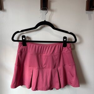 ZYIA Pink Pleated Skort